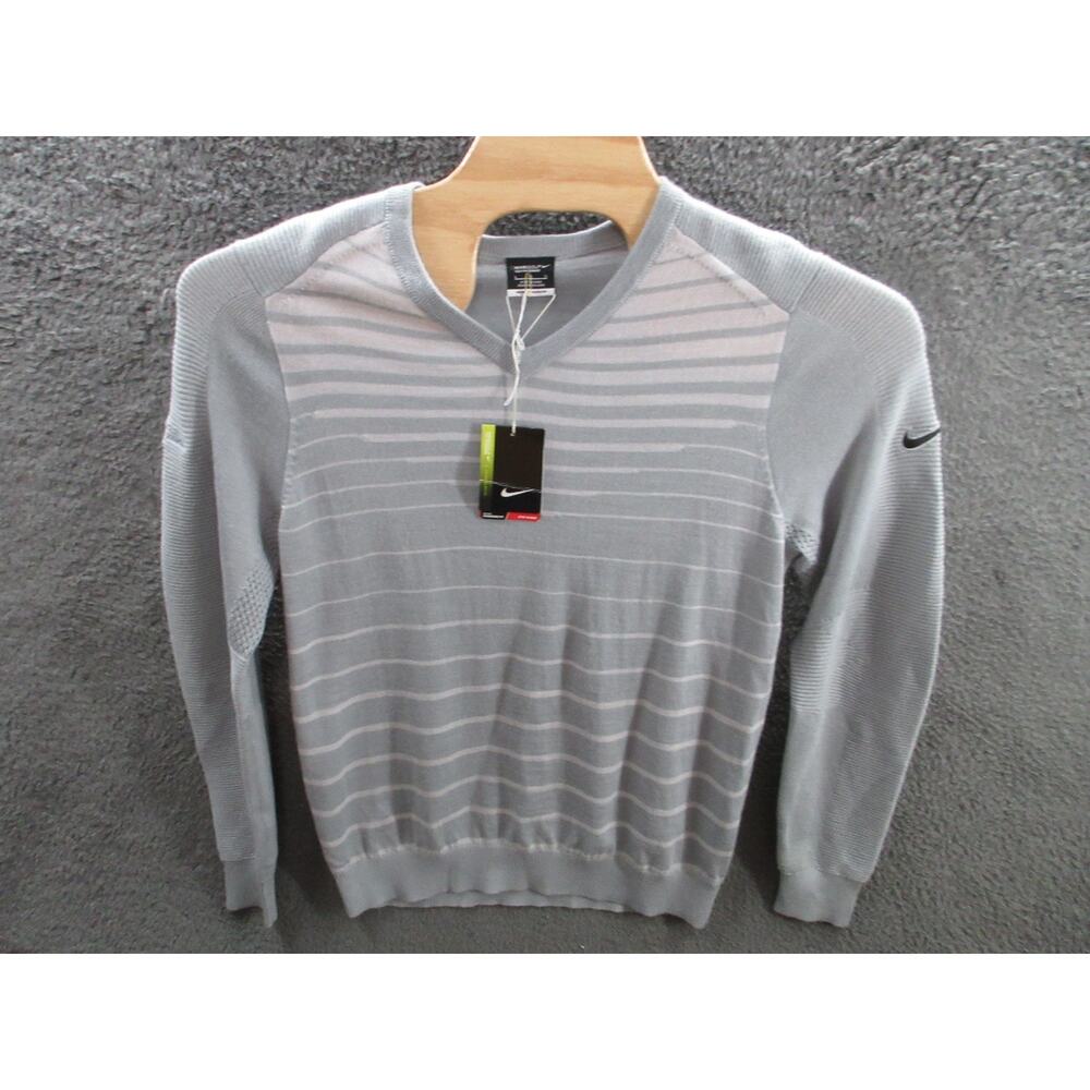 NWT Nike Men's Large Long Sleeve Tour Performance Golf Sweater SEA ISLAND RESORT